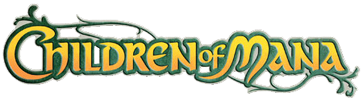Children of Mana title screen for Nintendo DS